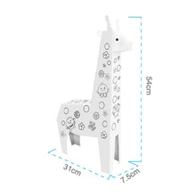 Load image into Gallery viewer, Cardboard pretend GIRAFFE - 3D DIY craft GIRAFFE Animal -easy build & decorate
