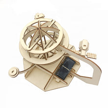 Load image into Gallery viewer, Marble Run Model Building Kits satellite travels around earth Construction Toy Wooden Crafts