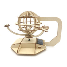 Load image into Gallery viewer, Marble Run Model Building Kits satellite travels around earth Construction Toy Wooden Crafts