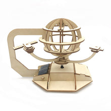 Load image into Gallery viewer, Marble Run Model Building Kits satellite travels around earth Construction Toy Wooden Crafts