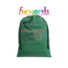 Load image into Gallery viewer, Christmas Santa Gift Sacks Stockings Large Canvas  50 cm x 70 cm Kids Gift Bag