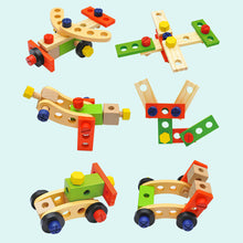 Load image into Gallery viewer, Pretend play tool carpenter set in carry case-kids play