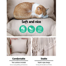 Load image into Gallery viewer, Gardeon Hammock Swing Chair - Cream