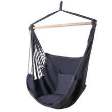 Load image into Gallery viewer, Gardeon Hammock Swing Chair - Grey