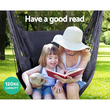 Load image into Gallery viewer, Gardeon Hammock Swing Chair - Grey