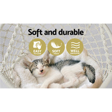 Load image into Gallery viewer, Gardeon Hammock Chair Swing Bed Relax Rope Portable Outdoor Hanging Indoor 124CM