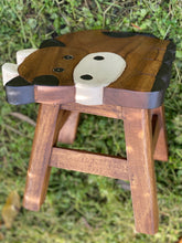 Load image into Gallery viewer, Kids Chair Wooden Stool Animal OWL Theme Children’s Chair and Toddlers Stepping Stool.