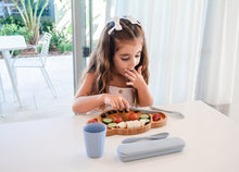 Load image into Gallery viewer, Toddlers mealtime Plate 100% sustainable bamboo-Karri the Koala-Food contact grade production