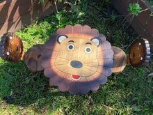 Load image into Gallery viewer, Children's Animal Table Wooden LION Theme.