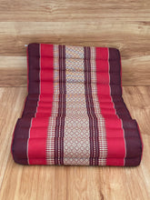 Load image into Gallery viewer, Thai kapok cushion2-Fold Meditation Cushion Yoga Mat RedEle.