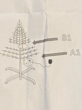 Load image into Gallery viewer, Christmas Tree 2.1M 7FT with multi colour lights Christmas Tree Optic Fiber Xmas