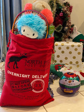 Load image into Gallery viewer, Christmas Santa Gift Sacks Stockings Large Canvas  50 cm x 70 cm Kids Gift Bag