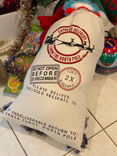 Load image into Gallery viewer, Christmas Santa Gift Sacks Stockings Large Canvas  50 cm x 70 cm Kids Gift Bag