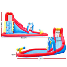 Load image into Gallery viewer, Happy Hop Water Park Inflatable Water Slide Jumping Castle Splash Toy Outdoor