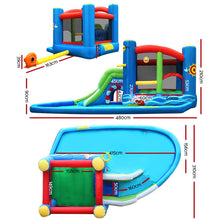 Load image into Gallery viewer, Happy Hop Inflatable Water Jumping Castle Bouncer Kid Toy Windsor Slide Splash