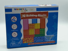 Load image into Gallery viewer, Kids Wooden Blocks 40 pcs- Rec. Age: 24 months+