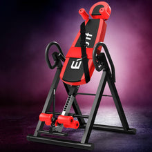 Load image into Gallery viewer, Everfit Inversion Table Gravity Stretcher Inverter Foldable Home Fitness Gym