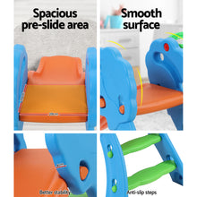Load image into Gallery viewer, Keezi Kids Slide with Basketball Hoop Outdoor Indoor Playground Toddler Play