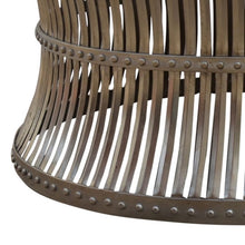 Load image into Gallery viewer, Inverted Iron And Wood Coffee Table