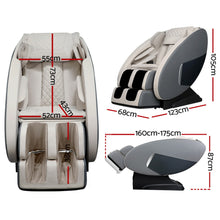 Load image into Gallery viewer, Livemor Electric Massage Chair Zero Gravity Recliner Body Back Shiatsu Massager