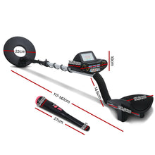 Load image into Gallery viewer, Metal Detector W/Pinpointer Searching Treasure Gold Digger Hunter 250mm