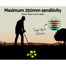 Load image into Gallery viewer, Metal Detector W/Pinpointer Searching Treasure Gold Digger Hunter 250mm