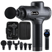 Load image into Gallery viewer, Massage Gun Electric Massager Vibration 6 Heads Muscle Therapy Percussion Tissue