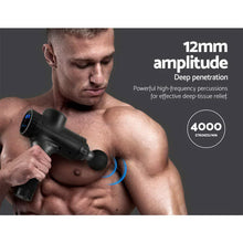 Load image into Gallery viewer, Massage Gun Electric Massager Vibration 6 Heads Muscle Therapy Percussion Tissue
