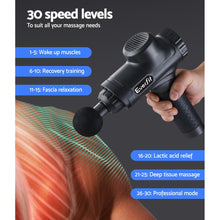 Load image into Gallery viewer, Massage Gun Electric Massager Vibration 6 Heads Muscle Therapy Percussion Tissue