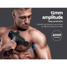 Load image into Gallery viewer, Everfit Massage Gun 6 Heads Massager Electric LCD Vibration Relief Percussion