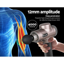 Load image into Gallery viewer, Everfit Massage Gun 6 Heads LCD Electric Massager Vibration Relief Percussion