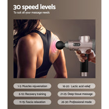 Load image into Gallery viewer, Everfit Massage Gun 6 Heads LCD Electric Massager Vibration Relief Percussion