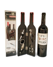 Load image into Gallery viewer, Fathers Day Gift Men's Republic Wine Tool Gift Set - 5 pcs in Bottle