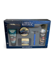 Load image into Gallery viewer, Fathers Day Gift Men's Republic Grooming Kit - 5 PC Shaving Kit