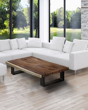 Load image into Gallery viewer, Coffee Table 1.2m (120cm) Hand carved from Acacia tree (Saur Wood)-designed by nature.