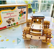 Load image into Gallery viewer, Model truck 4 x4 Car Build it yourself Model 4 x4 Jeep car plywood kit Truck