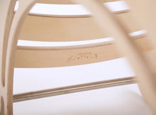 Load image into Gallery viewer, XXL JUMBO Natural Rocker Montessori Swing Rocker with climbing RAMP + Slide combo for kids, Rocker board, indoor play.