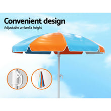 Load image into Gallery viewer, Keezi Kids Outdoor Table and Chairs Picnic Bench Set Umbrella Water Sand Pit Box