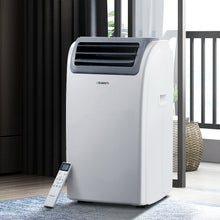 Load image into Gallery viewer, Devanti Portable Air Conditioner Cooling Mobile Fan Cooler Dehumidifier Window Kit White 3300W