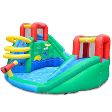 Load image into Gallery viewer, Atlantis Slide & Splash Inflatable-children's outdoor party fun