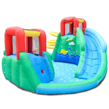 Load image into Gallery viewer, Atlantis Slide & Splash Inflatable-children's outdoor party fun