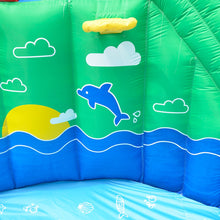 Load image into Gallery viewer, Atlantis Slide & Splash Inflatable-children's outdoor party fun