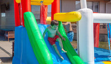 Load image into Gallery viewer, Olympic Sports Inflatable Play Centre Slide & Splash Inflatable children's outdoor party fun