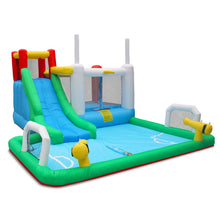 Load image into Gallery viewer, Olympic Sports Inflatable Play Centre Slide & Splash Inflatable children's outdoor party fun
