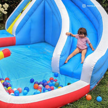 Load image into Gallery viewer, Inflatable Sharky Slide & Splash Inflatable-children's outdoor party fun