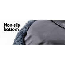 Load image into Gallery viewer, Pet bed Dog Cat Calming Pet bed Small 60cm Dark Grey Sleeping Comfy Cave Washable