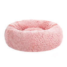 Load image into Gallery viewer, Pet bed Dog Cat Calming Pet bed Small 60cm Pink Sleeping Comfy Cave Washable