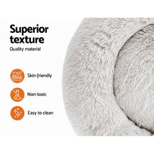 Load image into Gallery viewer, Pet bed Dog Cat Calming Pet bed Small 60cm White Sleeping Comfy Cave Washable