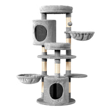 Load image into Gallery viewer, i.Pet Cat Tree Tower Scratching Post Scratcher Wood Condo House Toys Bed 123cm-2