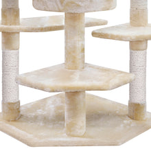 Load image into Gallery viewer, i.Pet Cat Tree 203cm Trees Scratching Post Scratcher Tower Condo House Furniture Wood Beige-6